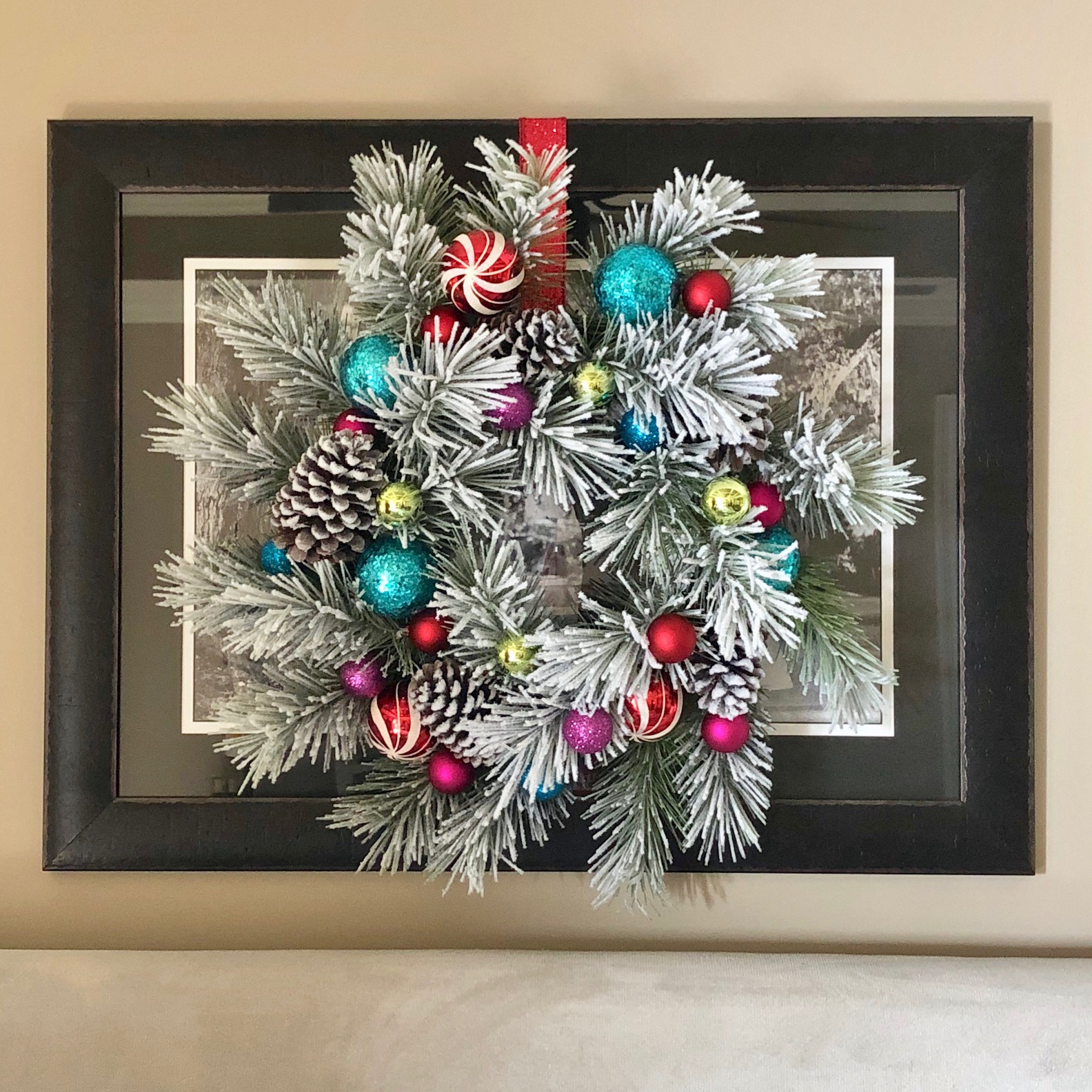 Christmas Wreath, done by me!